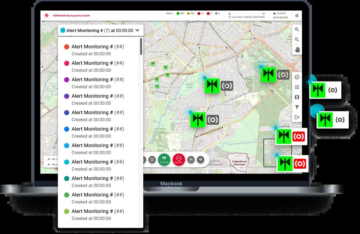 HÖRMANN Warnsysteme Alert Monitoring